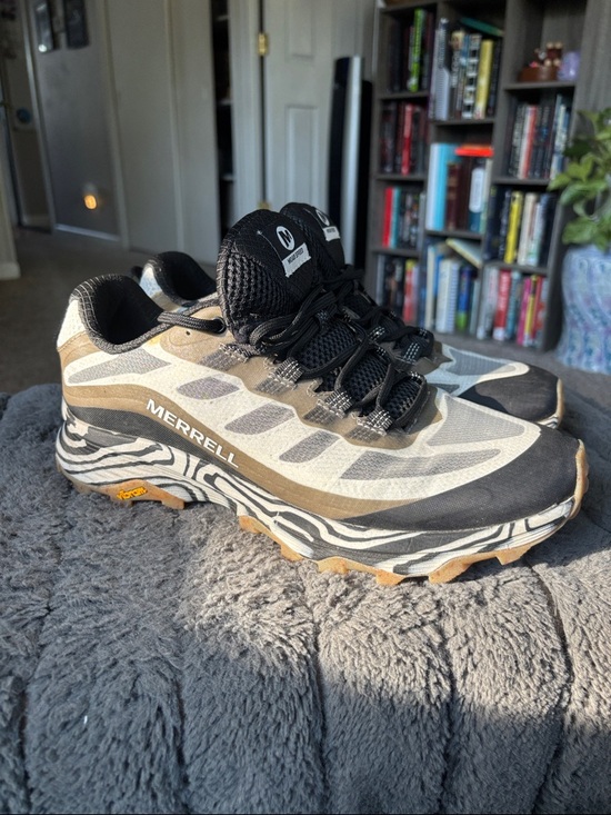 Merrell Other - Merrell Moab Speed Solution J067013 White Hiking Shoes Sneakers Mens Size9 EUR43